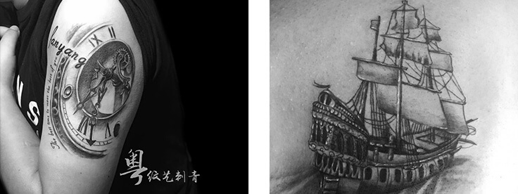 深圳塔凸刺青纹身作品展示